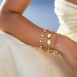Caroline Svedbom Calanthe Armband / Dreamscape Combo (Guld)>Caroline Svedbom Armband Discount