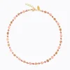 Calanthe Halsband/ Flamingo Combo (Guld)>Caroline Svedbom New