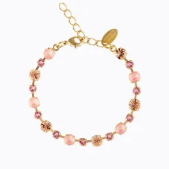 Caroline Svedbom Calanthe Armband/ Flamingo Combo (Guld)>Caroline Svedbom Armband Sale