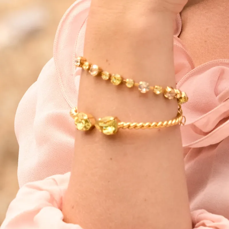Caroline Svedbom Calanthe Bracelet, Dark Jonquil Combo – Guld>Caroline Svedbom Armband Best