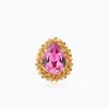 Classic Gemma Ring, Dark Rose – Guld>Caroline Svedbom New