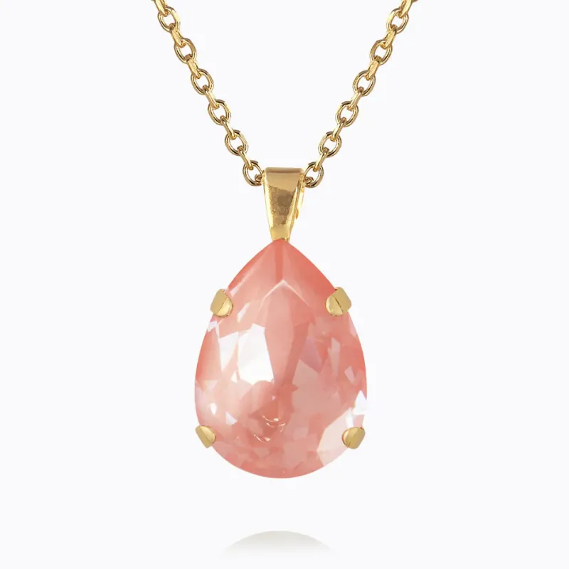 Classic Drop Halsband/ Flamingo Ignite (Guld)>Caroline Svedbom Online