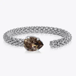 Caroline Svedbom Classic Rope Armband Rhodium / Greige>Caroline Svedbom Armband Outlet