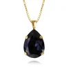 Classic Drop Halsband / Graphite (Guld)>Caroline Svedbom Best