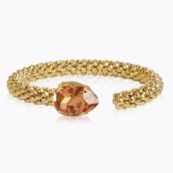 Caroline Svedbom Classic Rope Armband / Light Colorado Topaz (Guld)>Caroline Svedbom Armband Discount