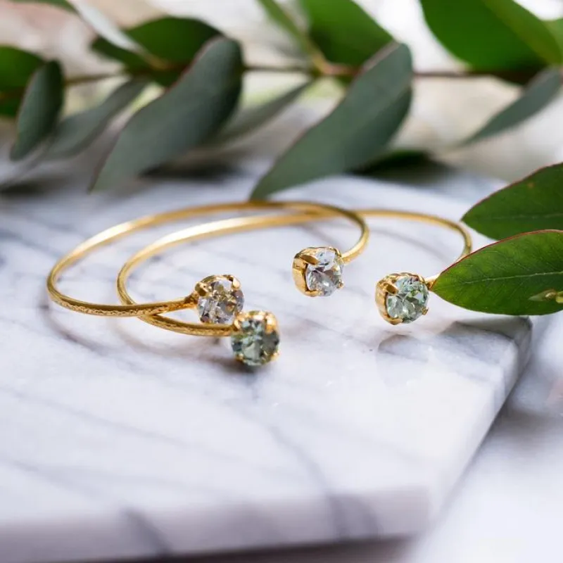 Caroline Svedbom Classic Petite Armband Guld / Chrysolite>Caroline Svedbom Armband Discount