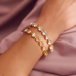 Caroline Svedbom Cora Armband / Crystal (Guld)>Caroline Svedbom Armband Best