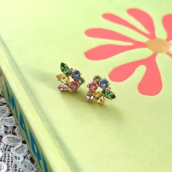 Cora Earcuff / Pastel Combo (Rhodium)><noscript><img width=