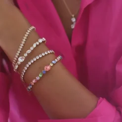 Caroline Svedbom Crystal Navette Armband/ Crystal (Guld)>Caroline Svedbom Armband Clearance