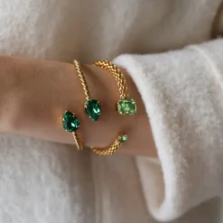 Caroline Svedbom Daria Armband / Peridot (Guld)><noscript><img width=