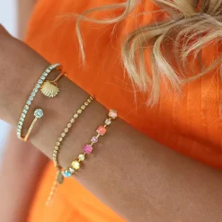 Caroline Svedbom Diamond Chain Armband Guld><noscript><img width=