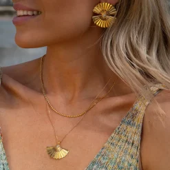 Diamond Short Chain (Guld)>Caroline Svedbom Sale