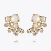 Electra Örhängen/ Pearl + Crystal (Guld)>Caroline Svedbom Hot