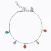 Estelle Ankel Chain / Rainbow Combo (Rhodium)>Caroline Svedbom Clearance