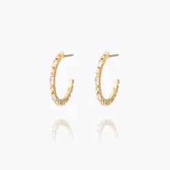 Evelyne Loops Örhängen Crystal – Guld>Caroline Svedbom Clearance