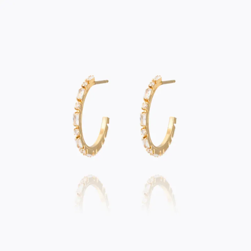 Evelyne Loops Örhängen Crystal – Guld>Caroline Svedbom Clearance