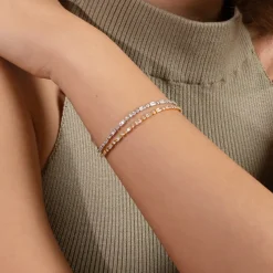 Caroline Svedbom Evelyne Armband Crystal – Rhodium>Caroline Svedbom Armband New