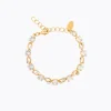 Caroline Svedbom Fay Armband, Crystal – Guld>Caroline Svedbom Armband Sale