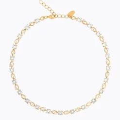 Fay Halsband, Crystal – Guld>Caroline Svedbom Hot