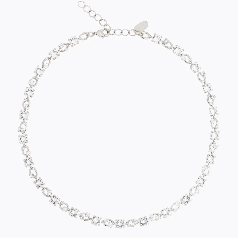 Fay Halsband, Crystal – Rhodium>Caroline Svedbom Online