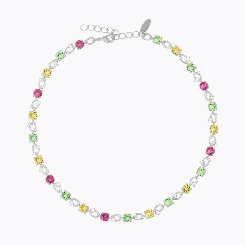 Fay Halsband, Autumn Bloom Combo – Rhodium>Caroline Svedbom Sale