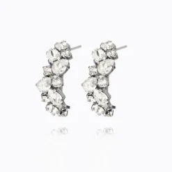 Gabriella Örhängen/ Crystal (Rhodium)>Caroline Svedbom Outlet