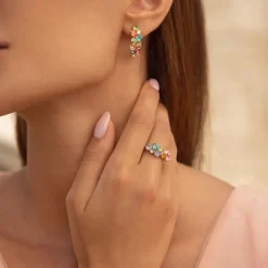 Gabriella Ring / Rainbow Combo (Rhodium)>Caroline Svedbom New