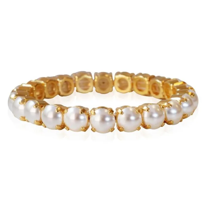Caroline Svedbom Gia Stretch Armband Guld / Pearl>Caroline Svedbom Armband Discount