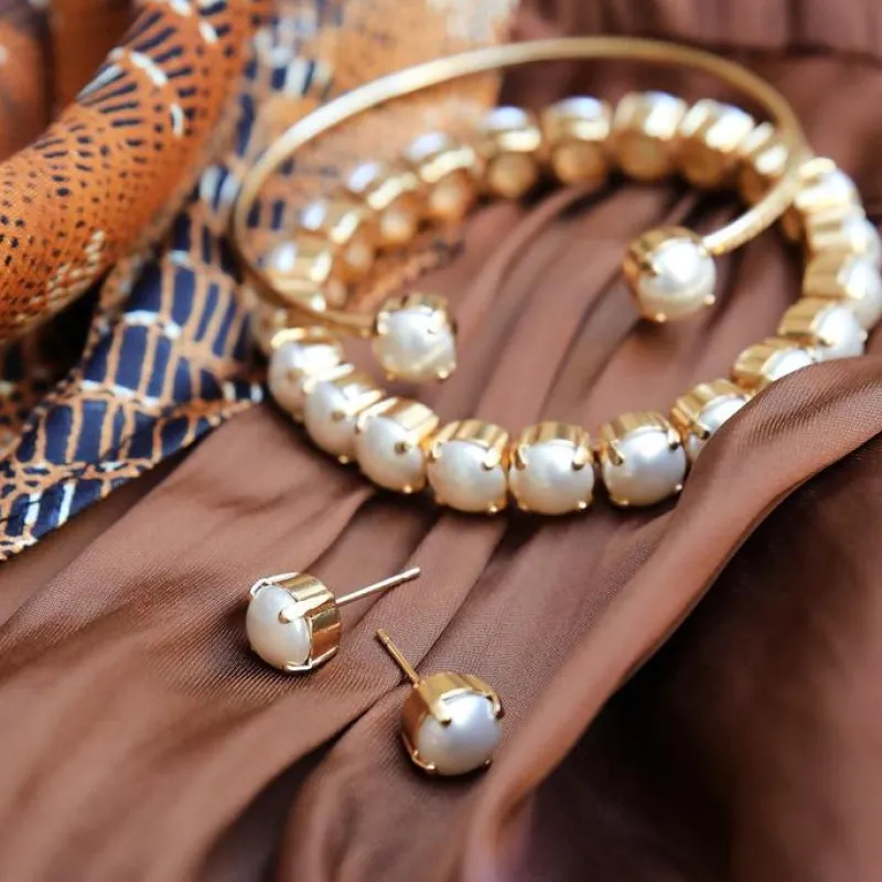Caroline Svedbom Gia Stretch Armband Guld / Pearl>Caroline Svedbom Armband Discount