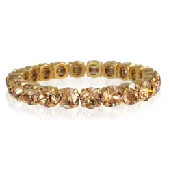 Caroline Svedbom Gia Strech Armband Guld / Light Colorado Topaz>Caroline Svedbom Armband