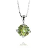 Halsband Classic Stud Chrysolite (Rhodium)>Caroline Svedbom Best