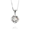 Halsband Classic Stud Crystal (Rhodium)>Caroline Svedbom Best