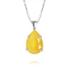 Halsband Mini Drop Buttercup (Rhodium)>Caroline Svedbom Hot
