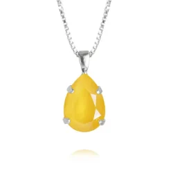 Halsband Mini Drop Buttercup (Rhodium)>Caroline Svedbom Hot