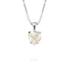Halsband Heart Crystal (Rhodium)>Caroline Svedbom