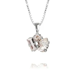 Isa Halsband Rhodium / Crystal>Caroline Svedbom Online