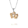 Isa Halsband / Light Peach Combo (Rhodium)>Caroline Svedbom Online