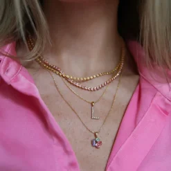Isa Halsband/ Pastel Combo (Rhodium)>Caroline Svedbom Best