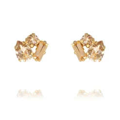 Isa Örhängen / Light Peach Combo (Guld)>Caroline Svedbom New