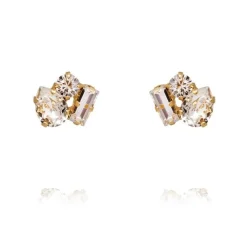 Isa Örhängen Guld / Crystal>Caroline Svedbom New