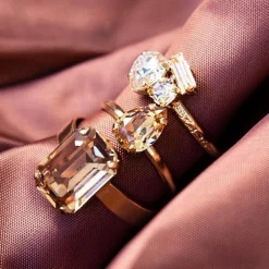 Isa Ring / Light Peach Combo (Guld)>Caroline Svedbom Best