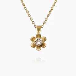 Juni Halsband / Crystal (Guld)>Caroline Svedbom Online