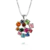 Kassandra Halsband / Rainbow Combo (Rhodium)>Caroline Svedbom Discount