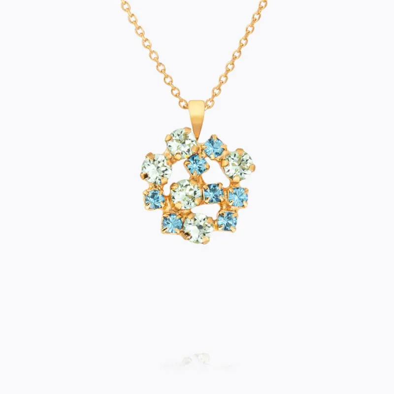 Kassandra Halsband/ Blue Combo (Guld)>Caroline Svedbom Best