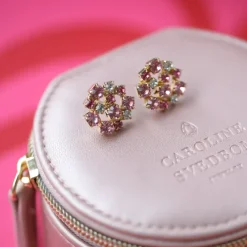 Kassandra Örhängen / Pink Combo (Guld)><noscript><img width=