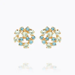 Kassandra Örhängen / Blue Combo (Guld)>Caroline Svedbom Sale
