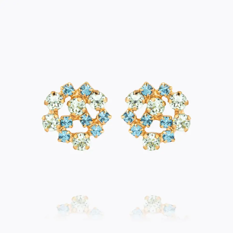 Kassandra Örhängen / Blue Combo (Guld)>Caroline Svedbom Sale