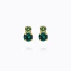 Leah Örhängen / Green Combo (Gold)>Caroline Svedbom Sale