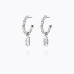 Caroline Svedbom Lucy Örhängen / Crystal – Rhodium>Caroline Svedbom Örhängen Discount