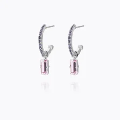 Caroline Svedbom Lucy Örhängen / Violet +Tanzanite – Rhodium>Caroline Svedbom Örhängen Online